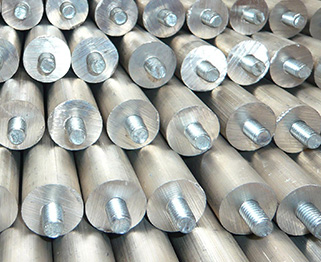 Magnesium water heater anode