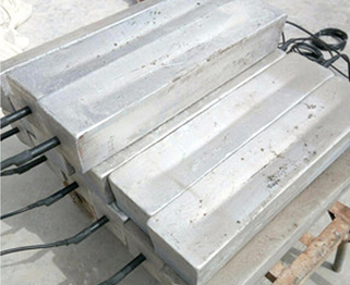 Factory suppply Aluminum anode